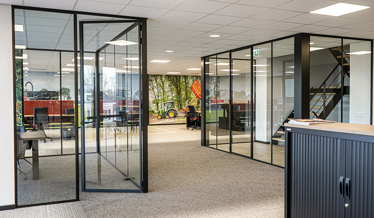 Glazen kantoorwanden uitleg